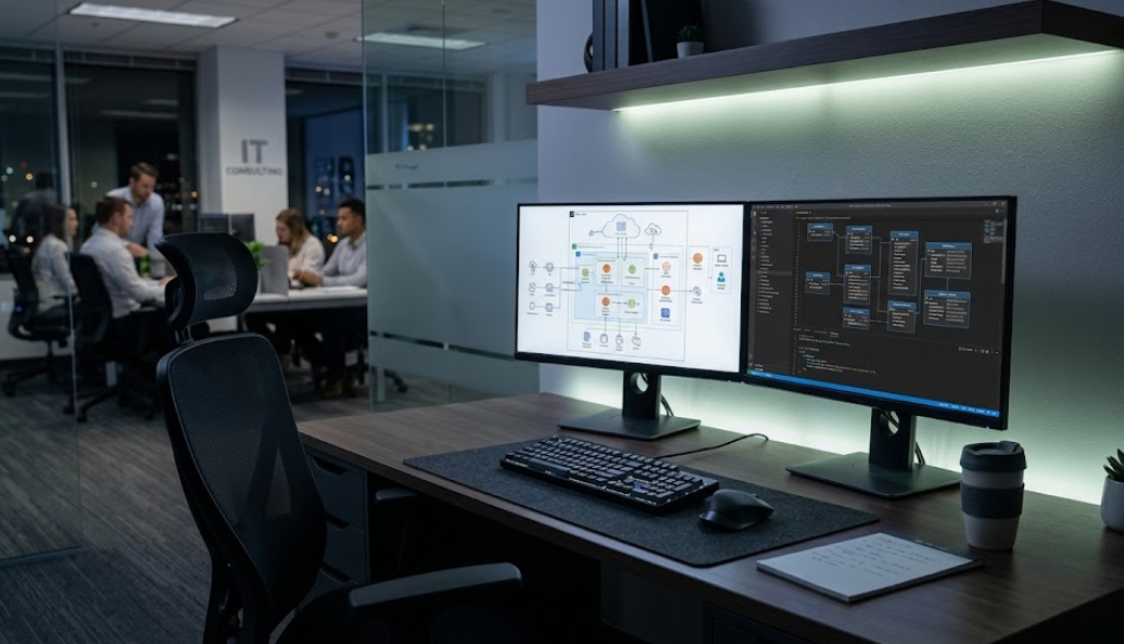 Ekipa KRUMTECH in IT infrastruktura